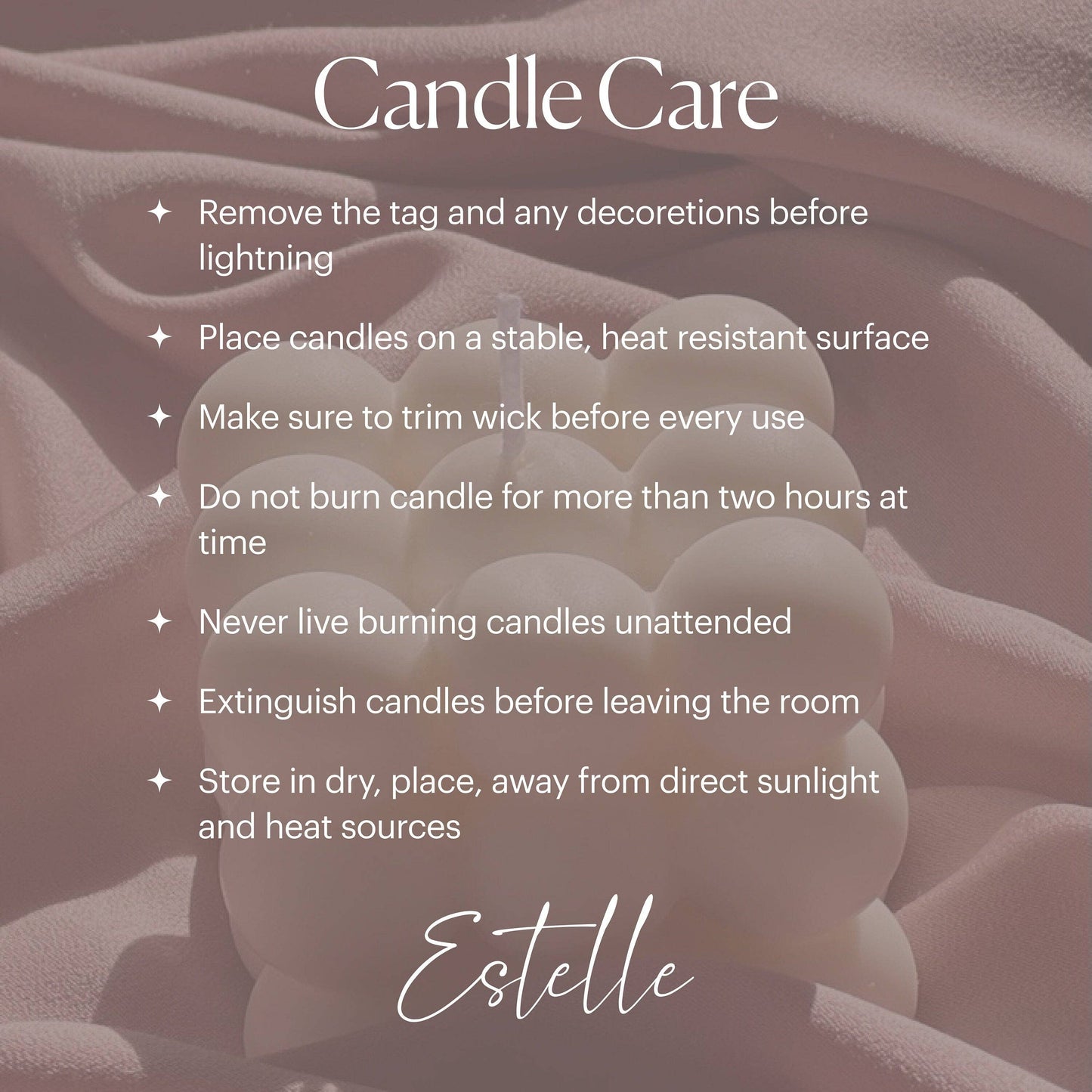 Handmade Spiral Soy Wax Candle: Minimalist Home Decor: Nude / Unscented