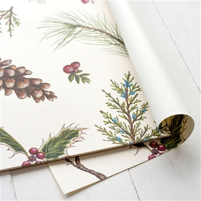 Winter Collage Placemat - Pad of 24 Sheets