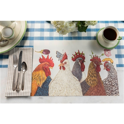 Chicken Social Placemat- 24 Sheets