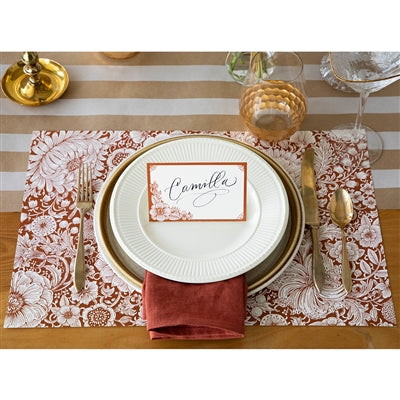 Harvest Bouquet Placemat- 24 Sheets