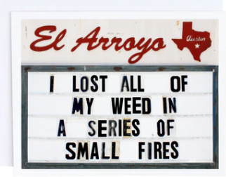 Small Fires Greeting Card