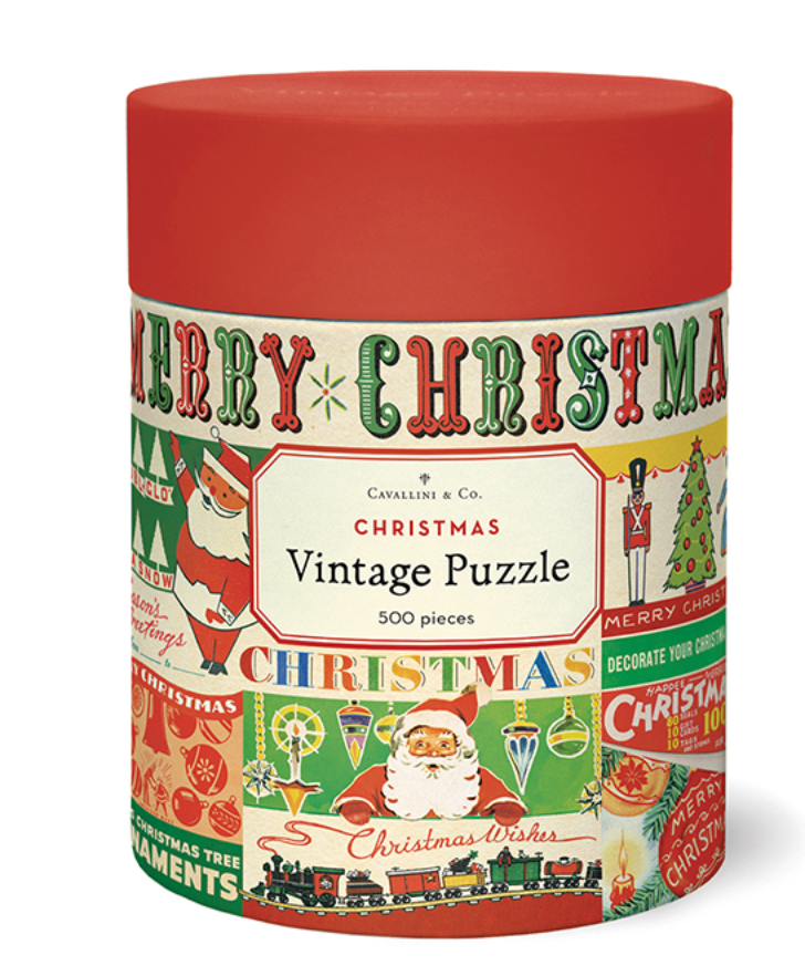 Vintage Christmas 500pc