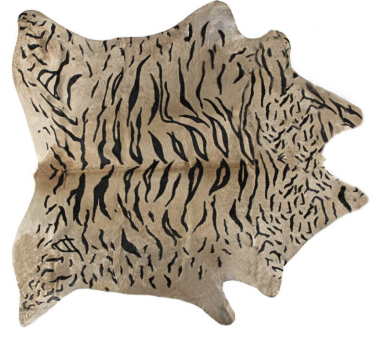 Tiger Hair on Hide