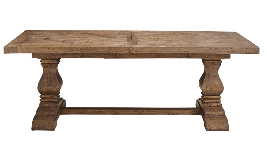 Reclaimed Wood Extension Table