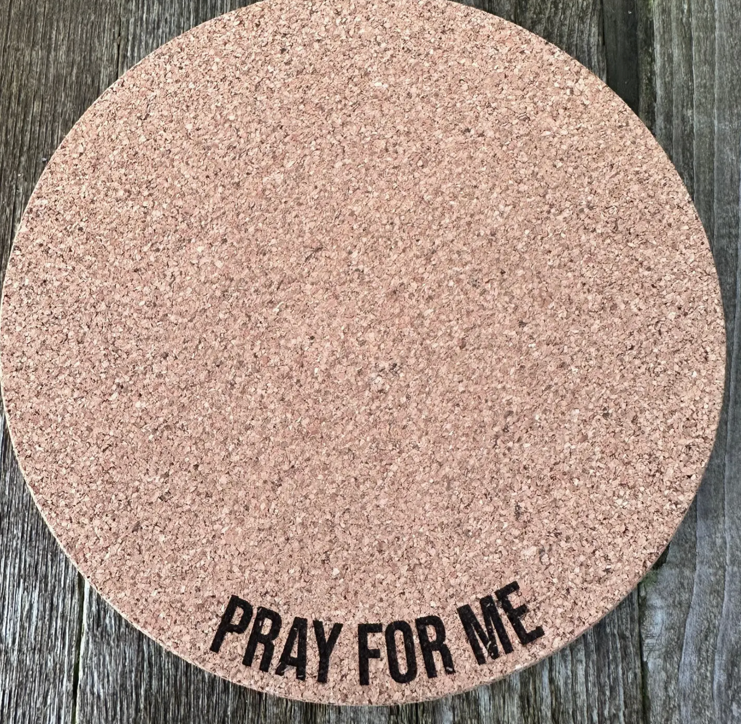 Pray For Me 7" Plant Mat