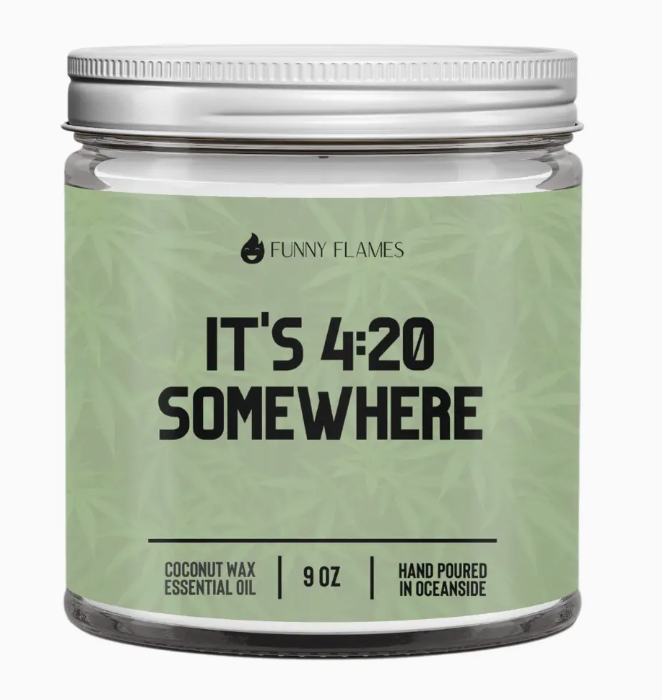 420 Somewhere 9 oz Candle