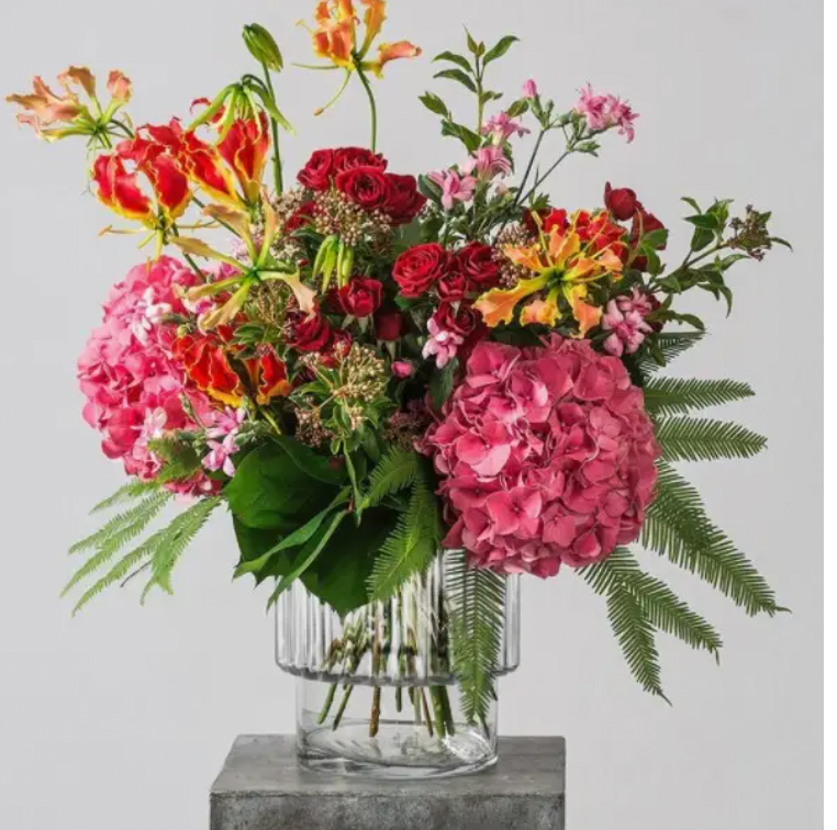 8" Fluted Vase