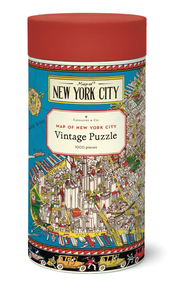 Map of New York City 1000 pc Puzzle
