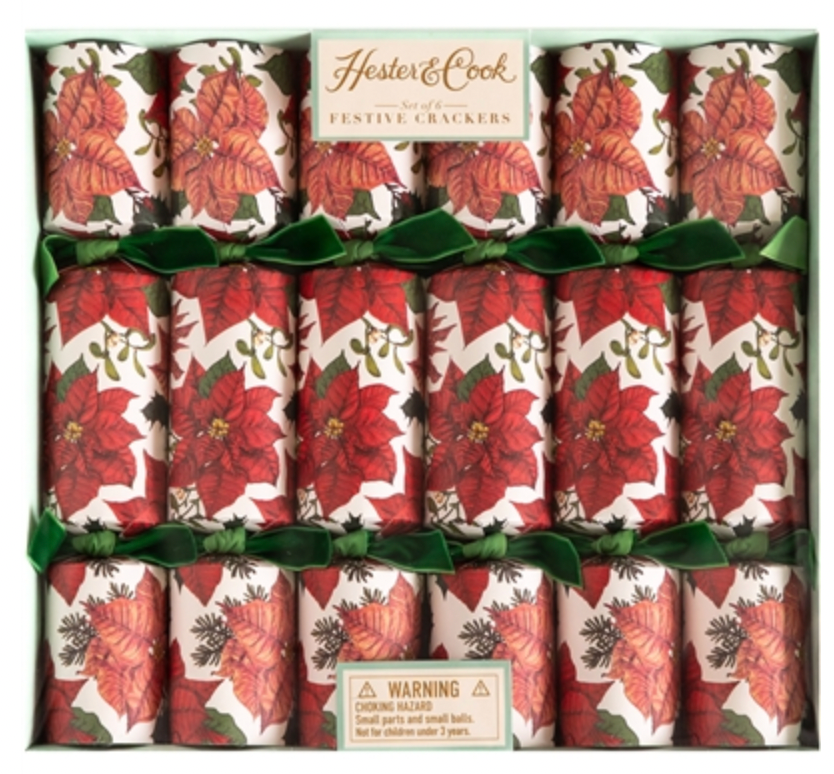 Poinsetta Crackers
