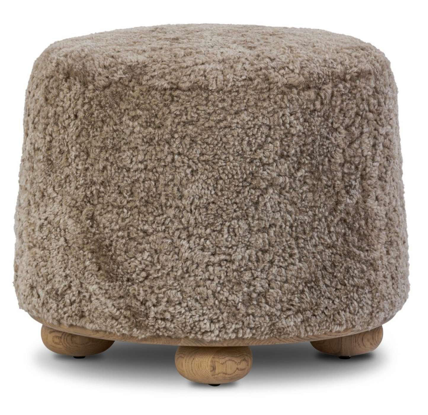 Shearling Ottoman