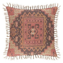 Linen Kilim Print Pillow