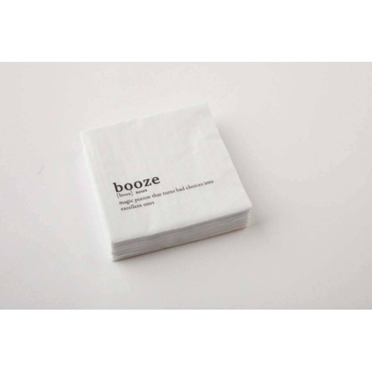 Beverage Napkin- Booze