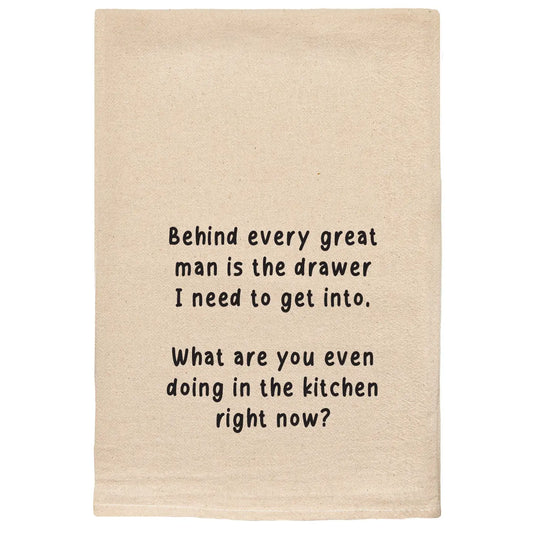 Every Great Man Tea Towel