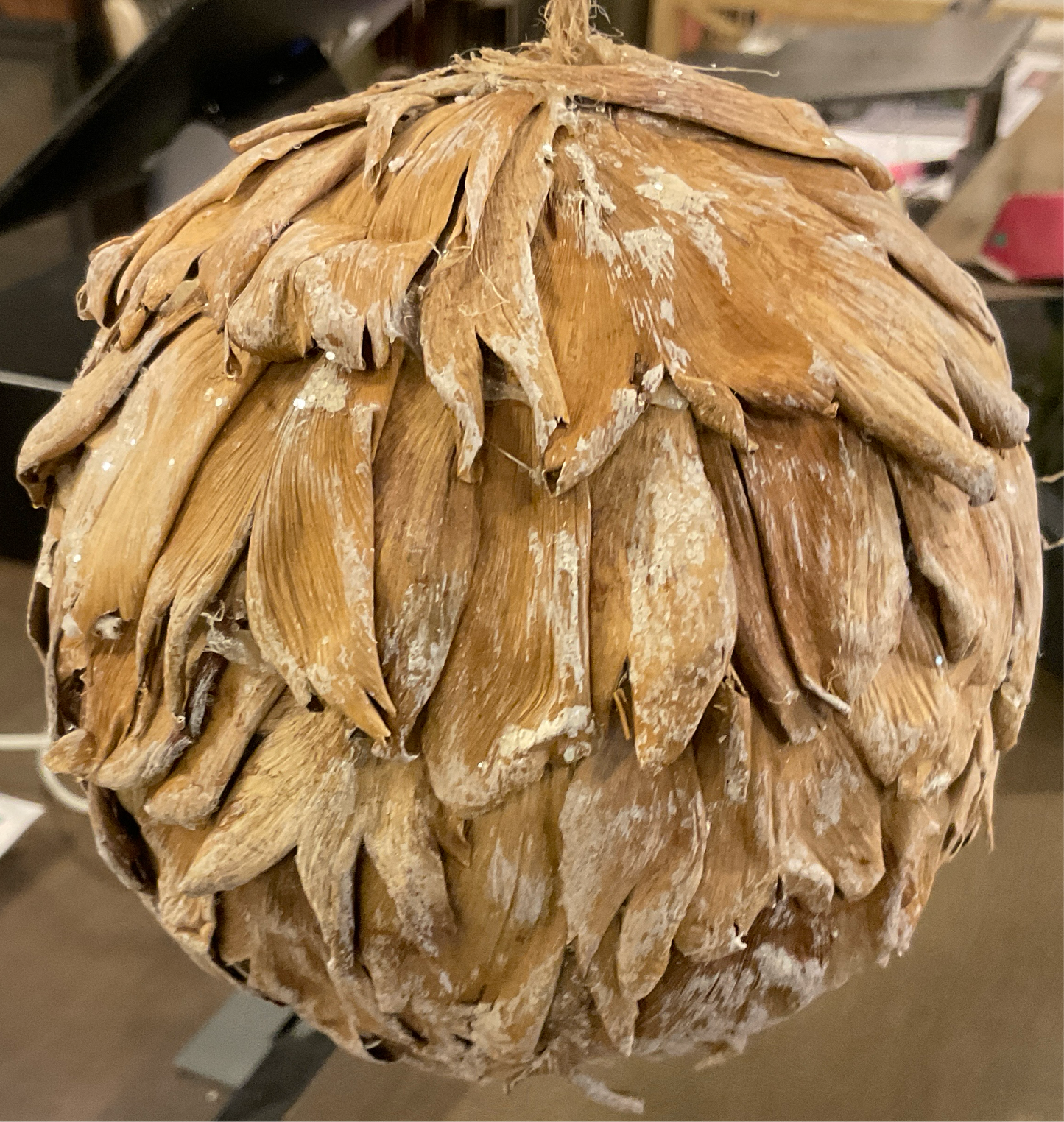 Bark Ornament 5”