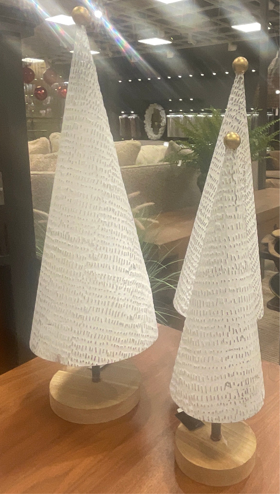 White Christmas Tree Small