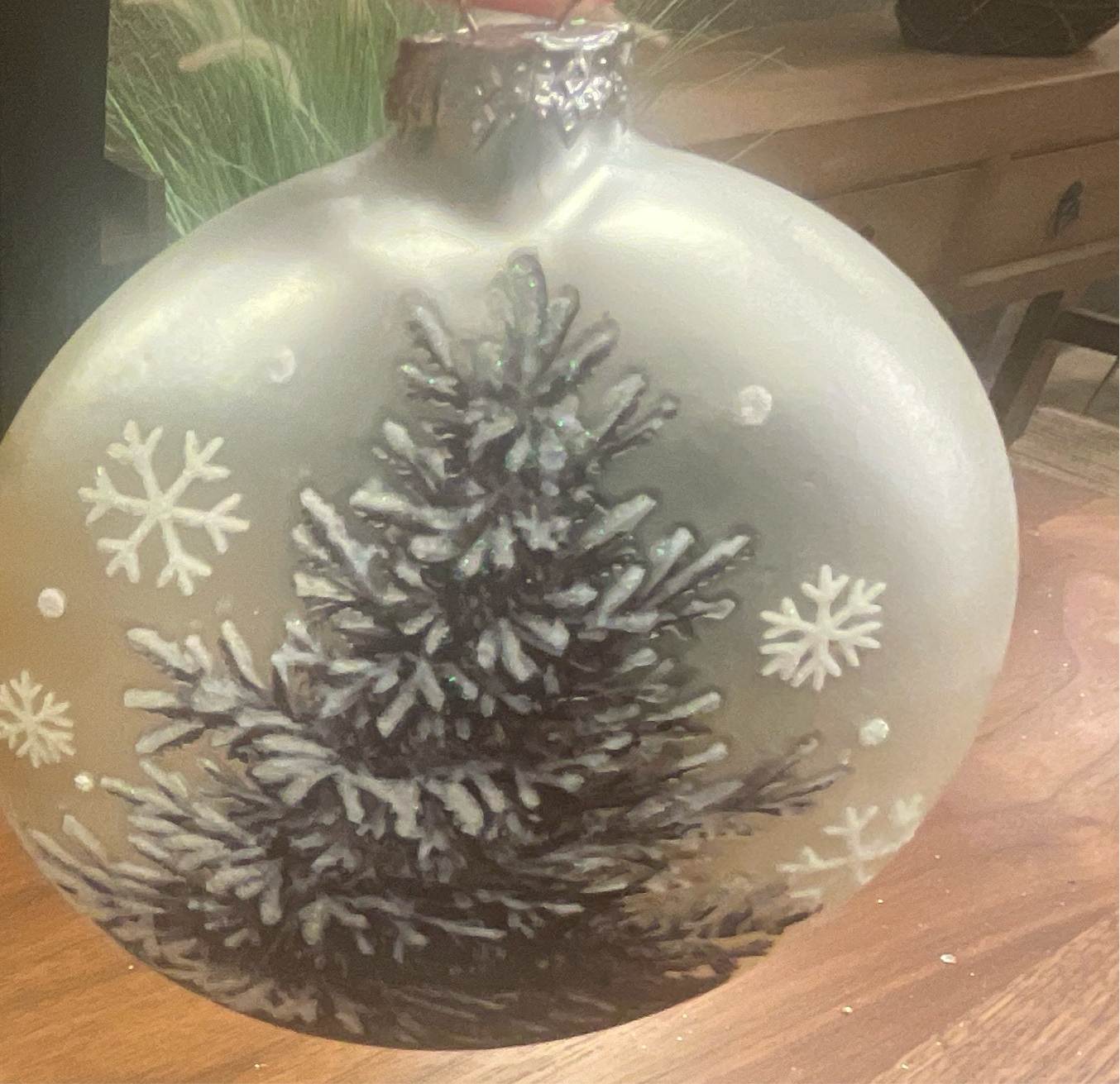 Painted Tree Ornament