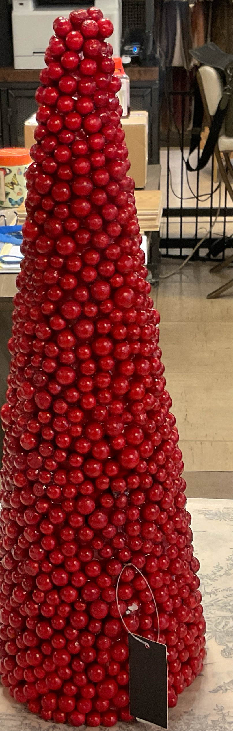 Red Berry Cone Tree 23”