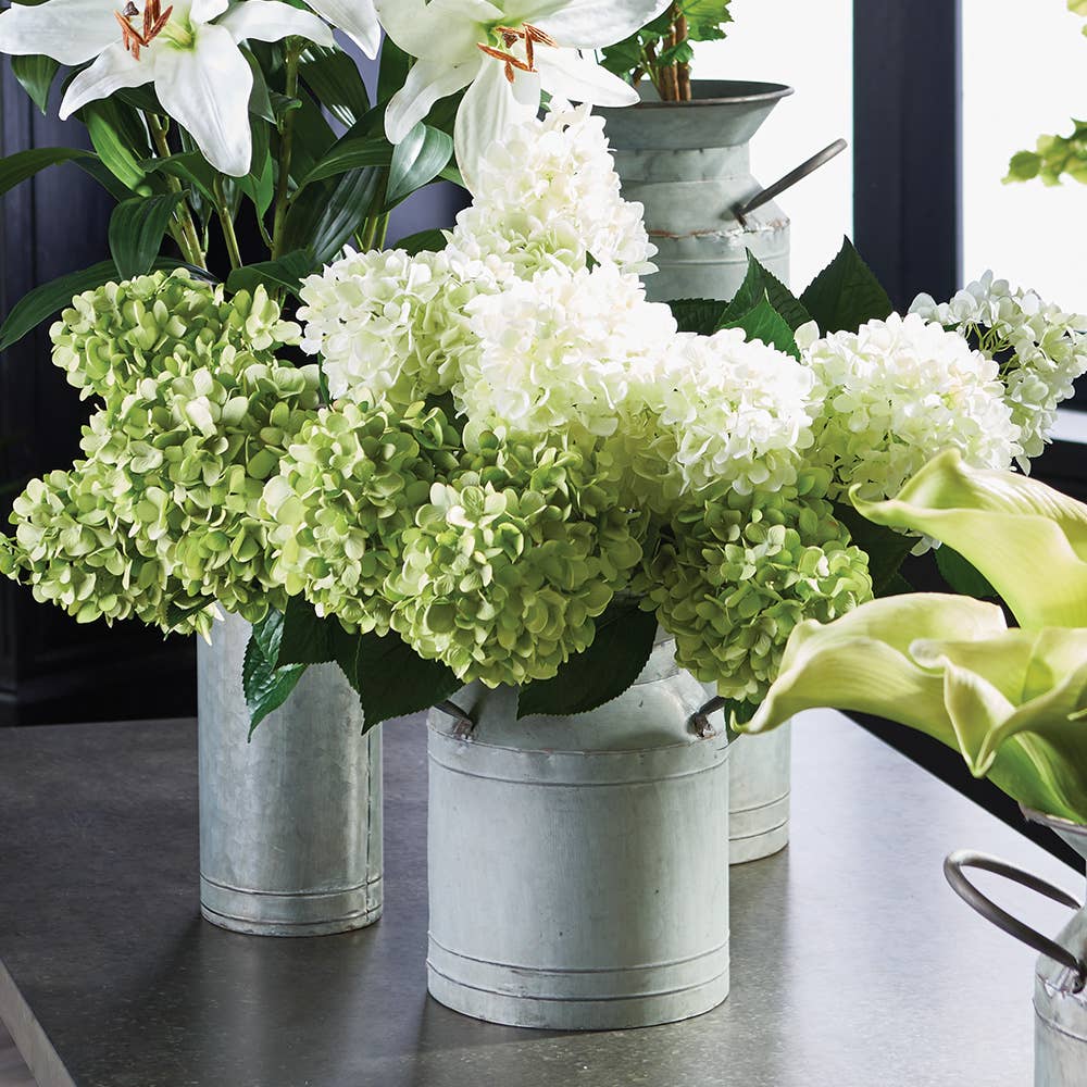 Cone Hydrangea Stem 28"- Green