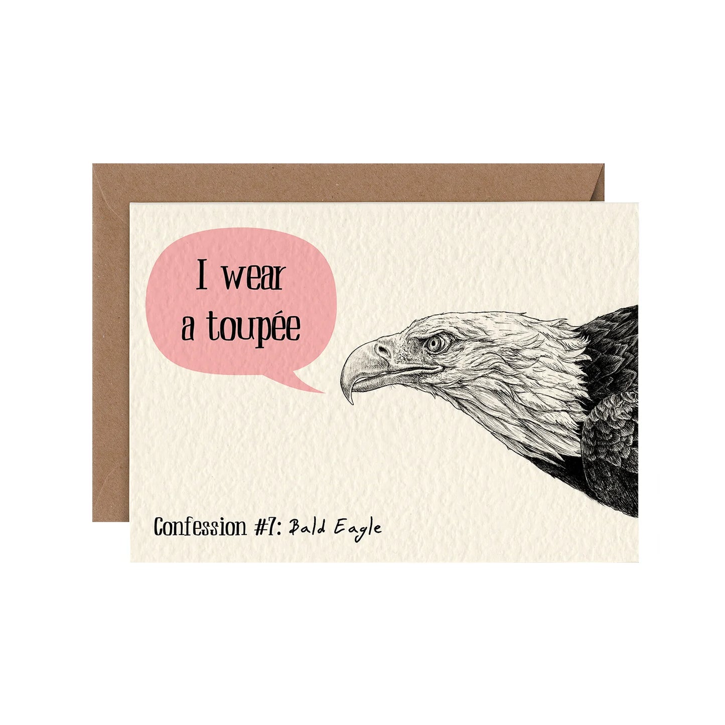I Wear a Toupe Card