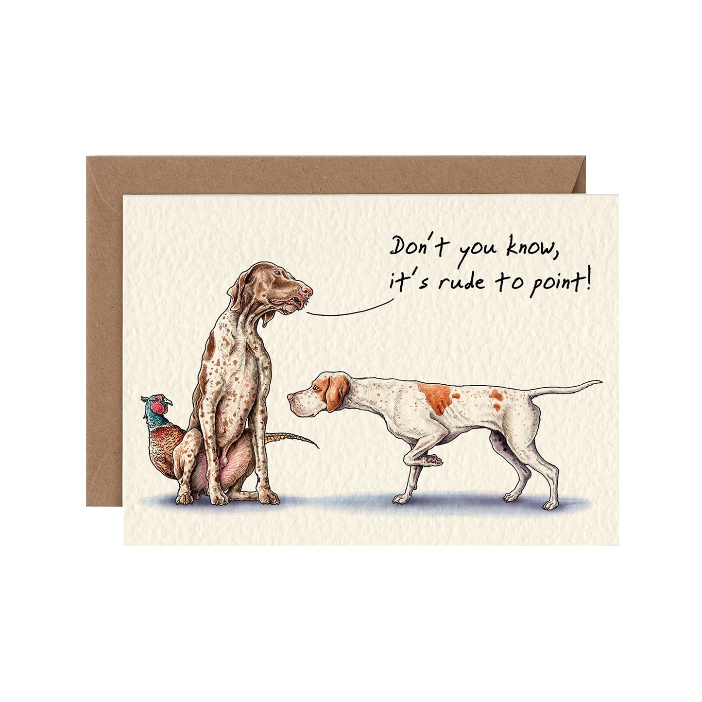 Rude to Point Card