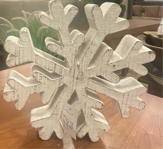 Wood Snowflake