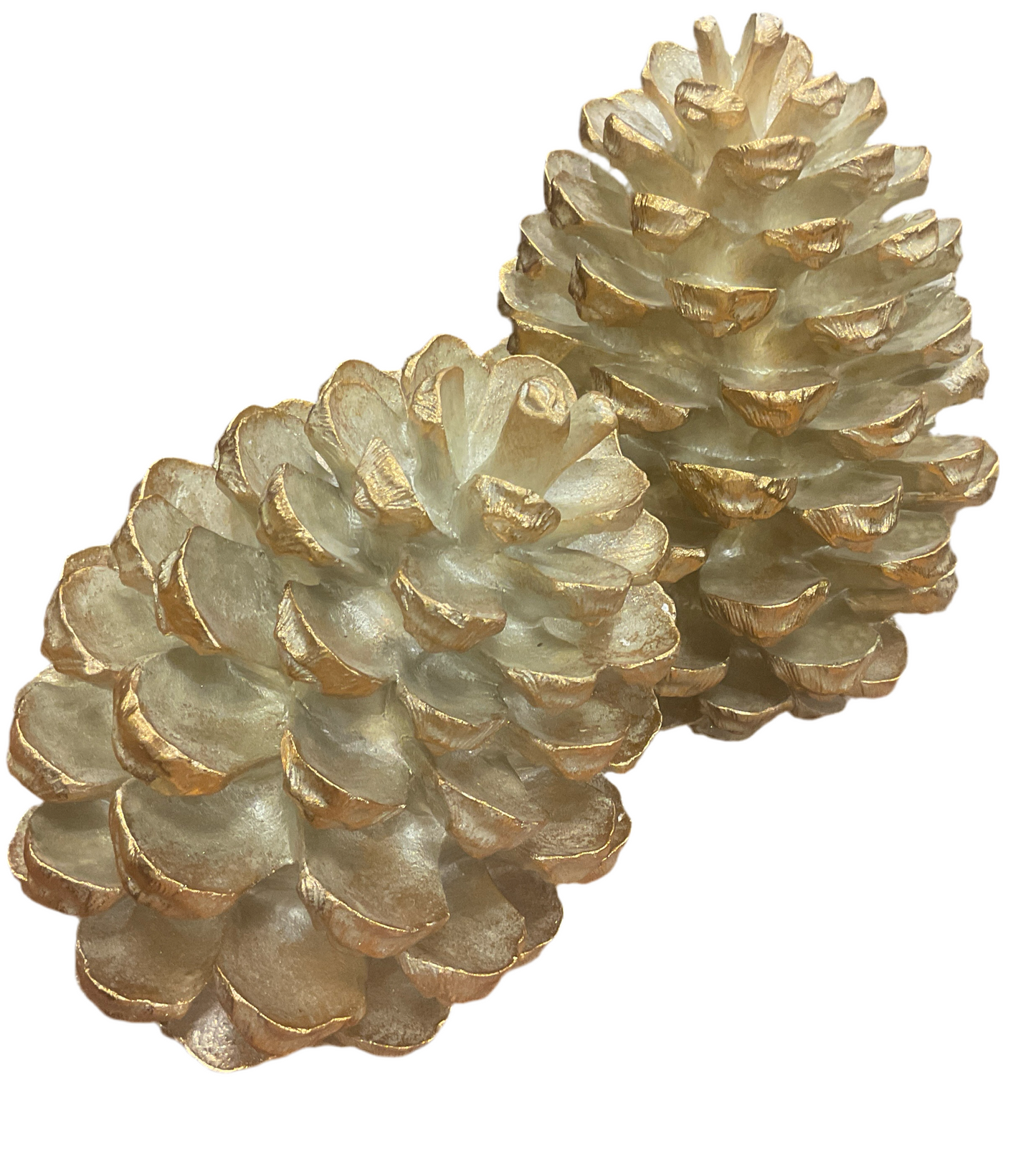 Gold Pine Cone Tall