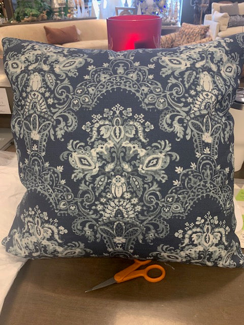 Blue 18" x 18" Pillow