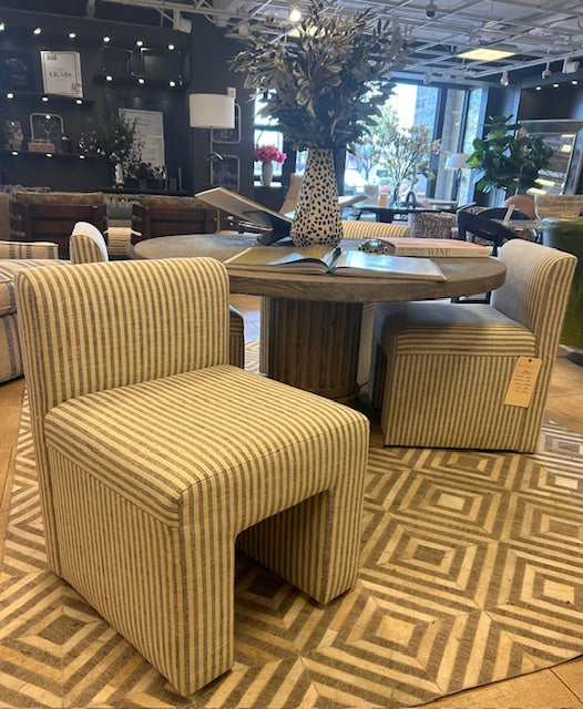 Hugh Dining Chairs on Casters