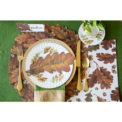 Die Cut Autumn Wreath Placemat- 12 sheets