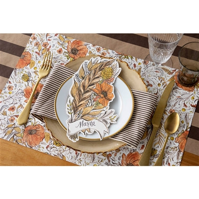 Autumn Arrangement Placement- 24 sheets