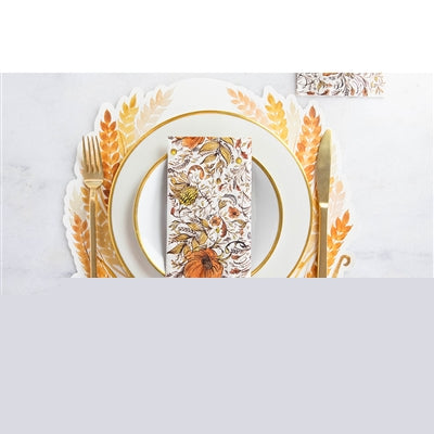 Autumn Arrangement Guest Napkin- 16 pk