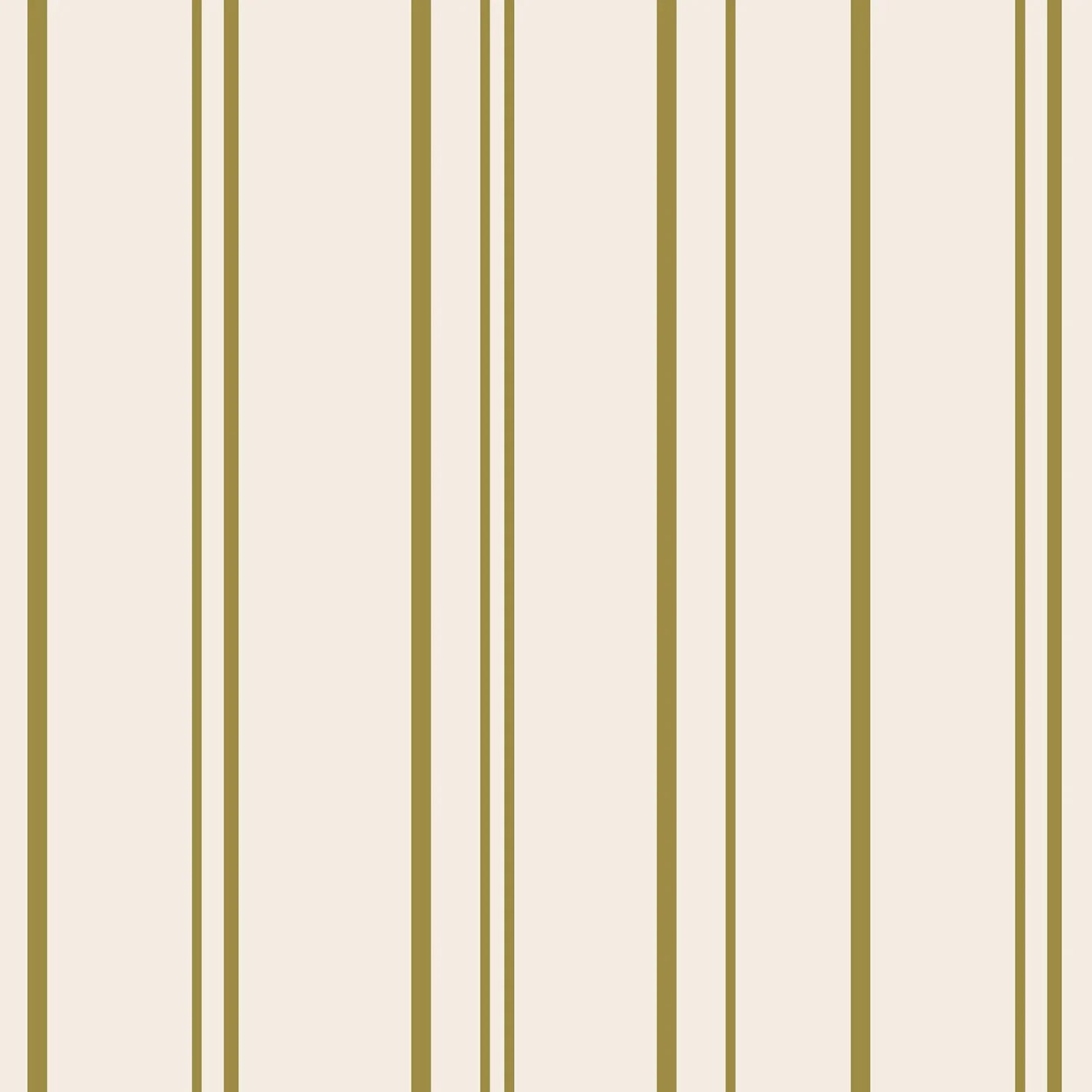 Antique Gold Stripe Cocktail Napkin - Pack of 20