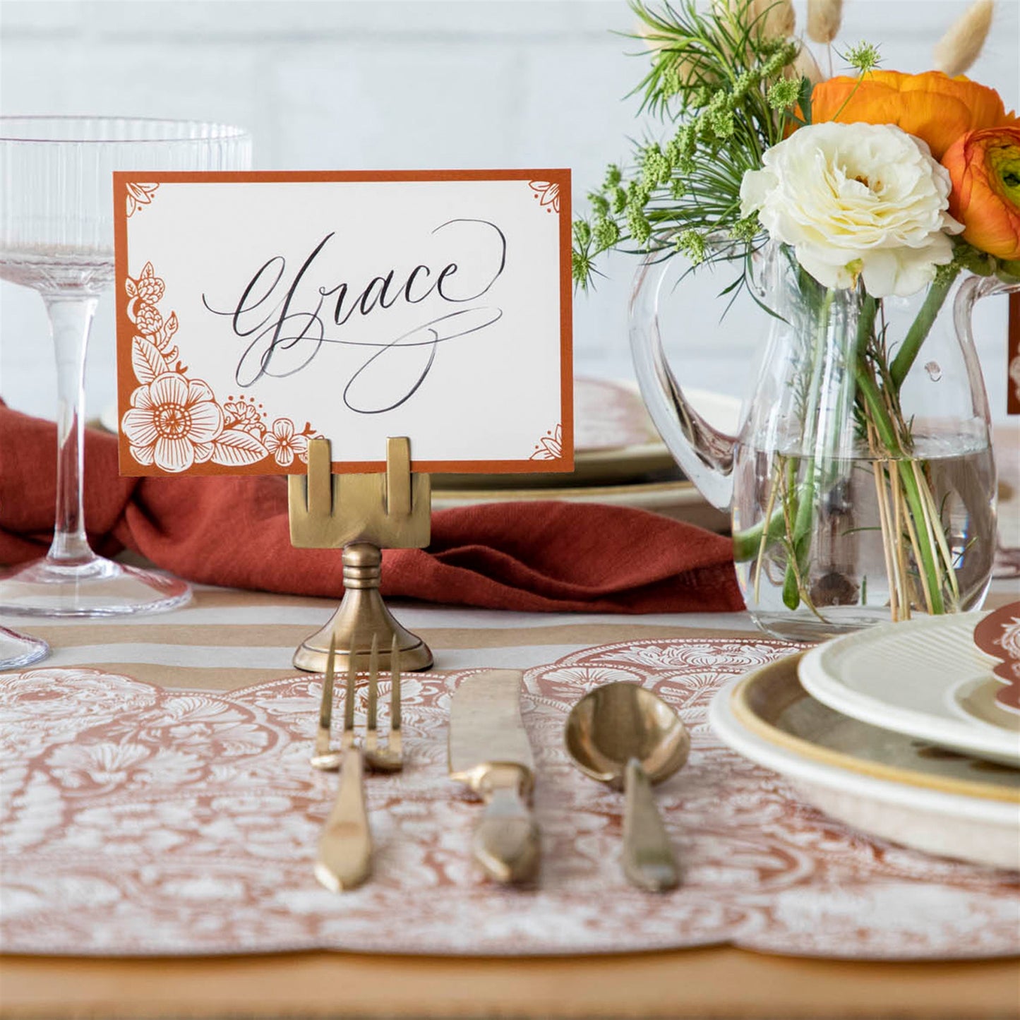 Harvest Bloom Place Cards- 12pk