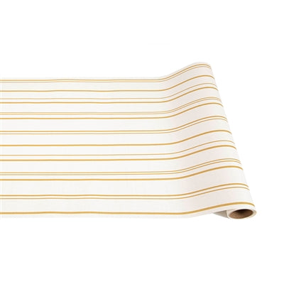 Antique Gold Stripe Runner 20" x 25