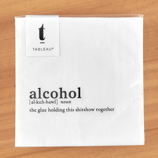 Beverage Napkin- Alcohol