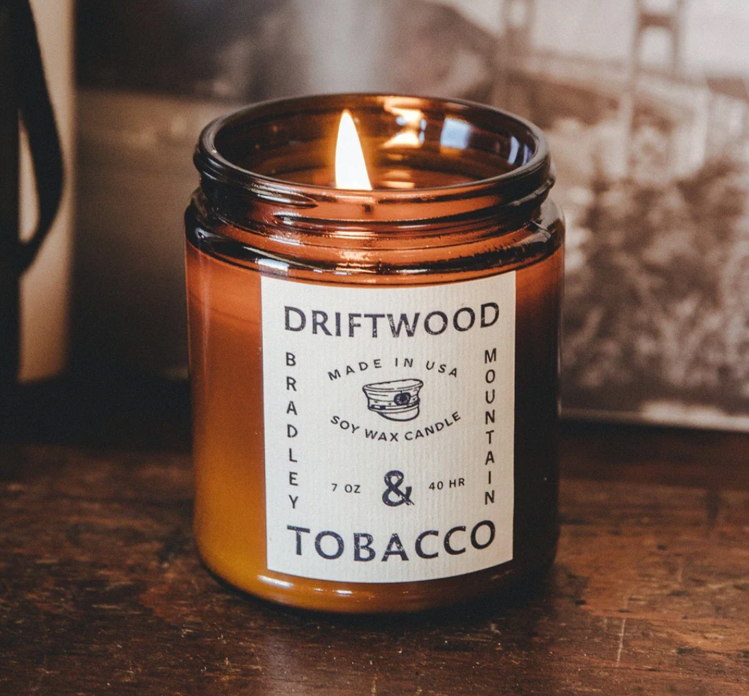 Driftwood and Tobacco Candle