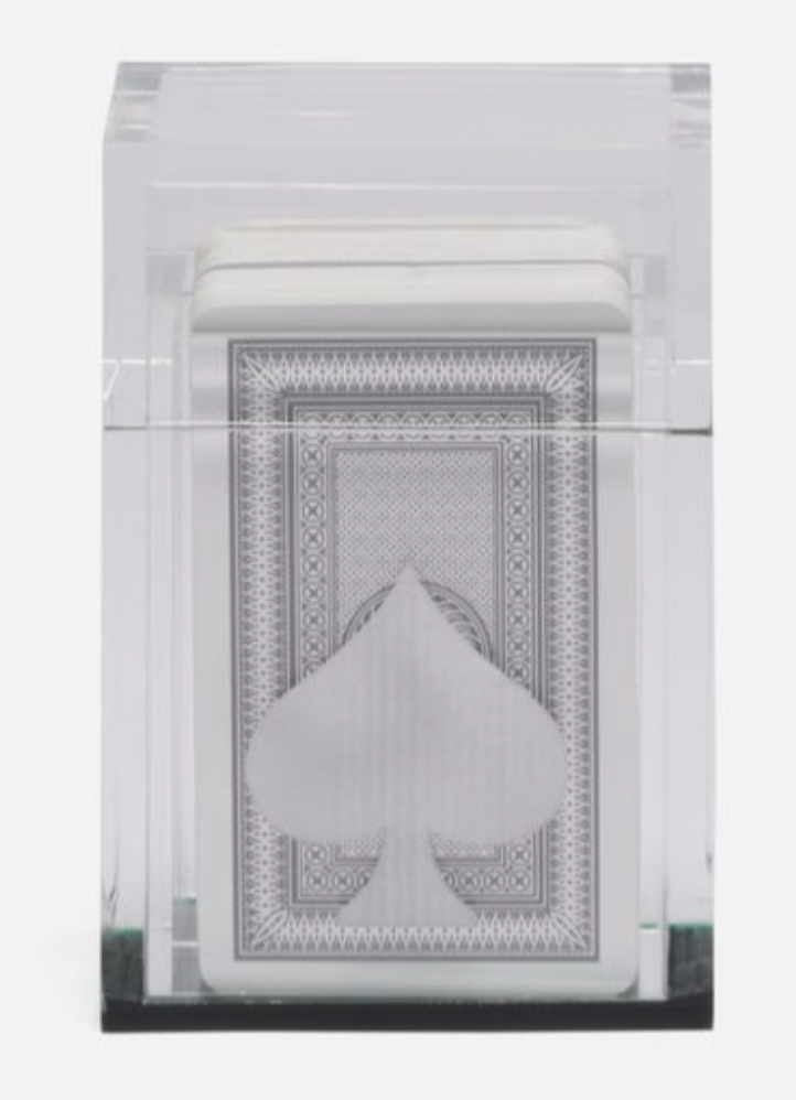 Cards in Clear Acrylic Box