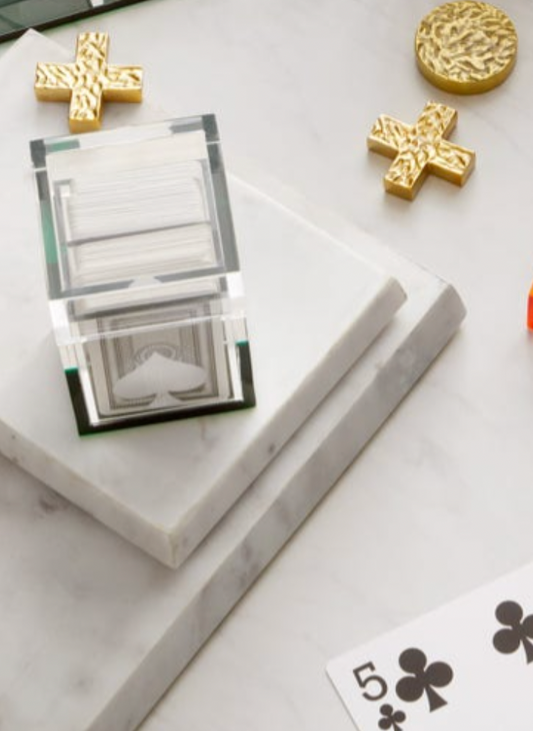 Cards in Clear Acrylic Box