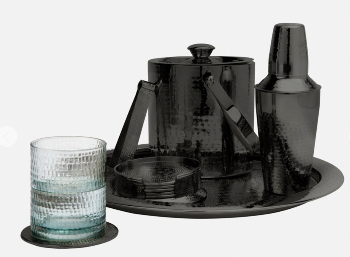 Black Nickel Bar Tray