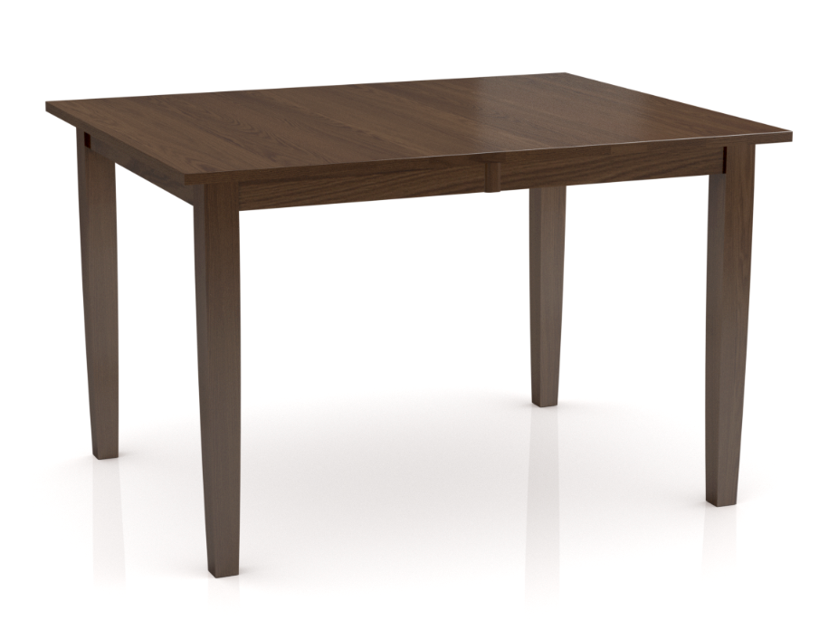 36x72 Oak Table w/4 12" leaves