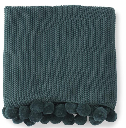 60" Moss Stitch Throw