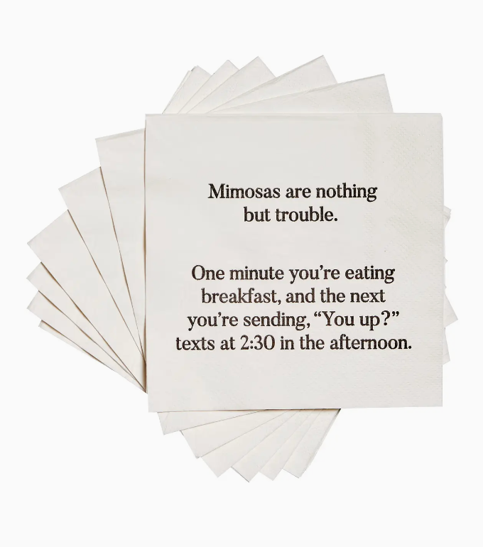Mimosas Napkins