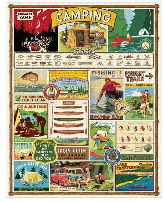 Camping Puzzle 1000 Pc