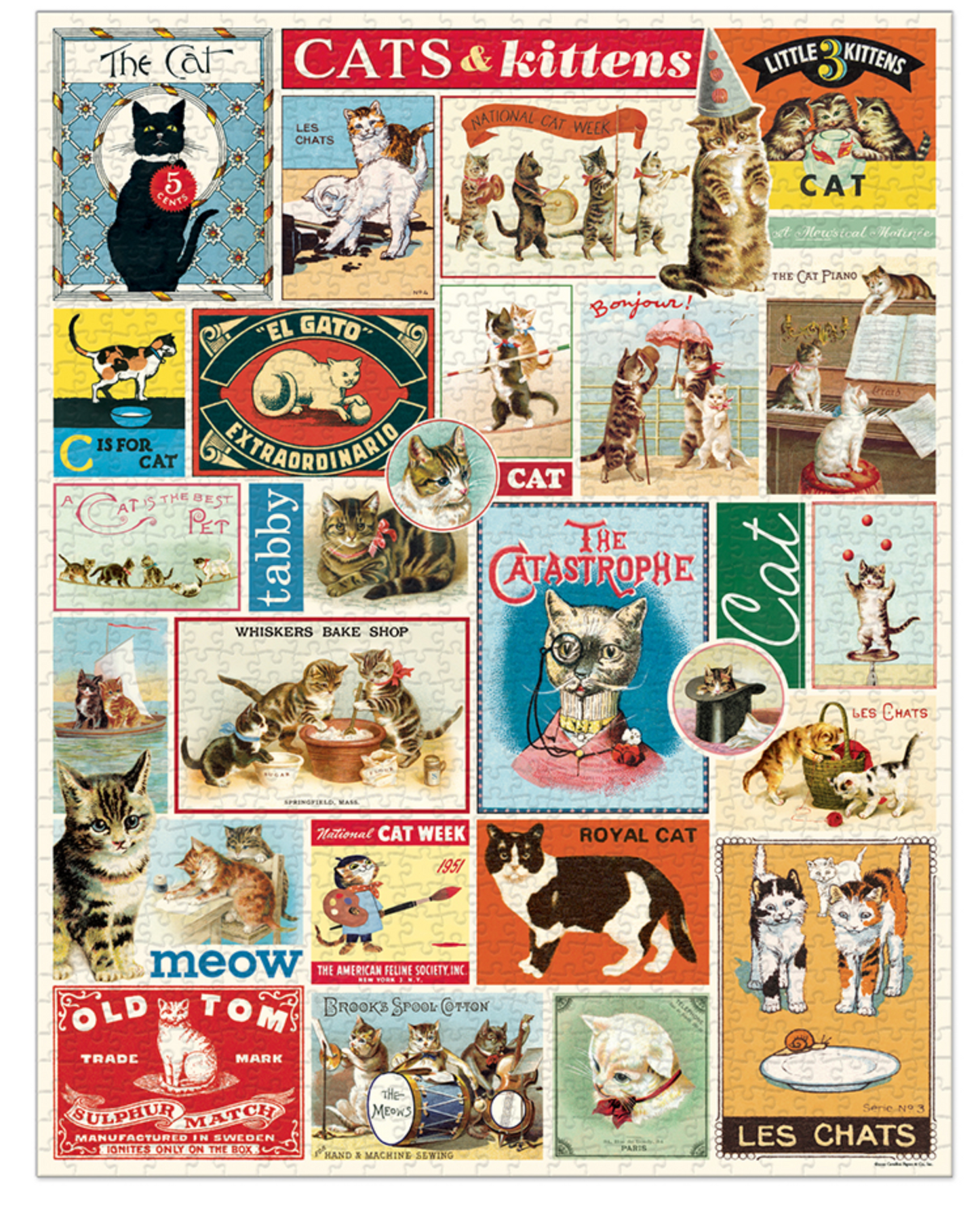 Cats Puzzle 1000 Pc