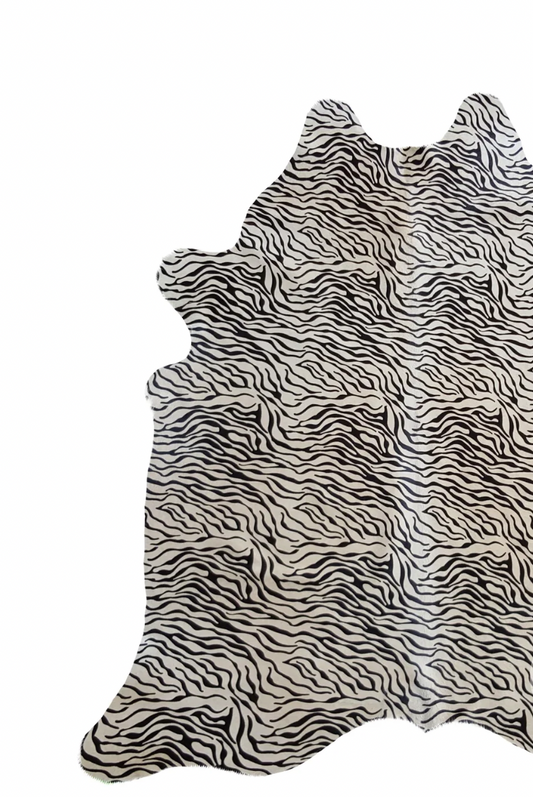 Baby Zebra Hair on Hide