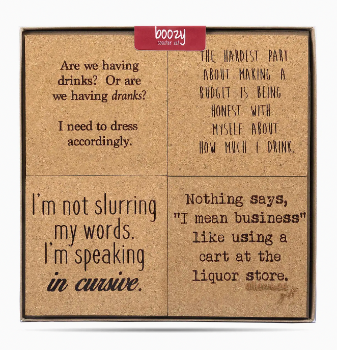 Boozy Themed Coasters