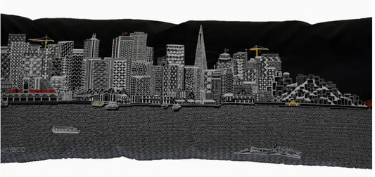 San Francisco Outdoor Pillow Ivory