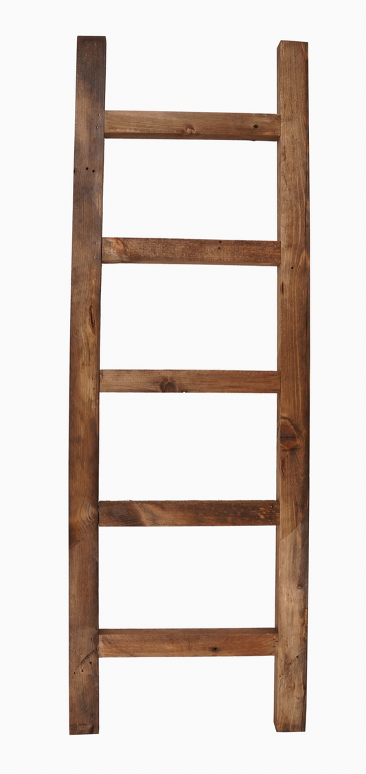 4' Reclaimed Wood Blanket Ladder