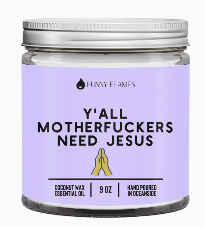 Need Jesus   9 oz Candle