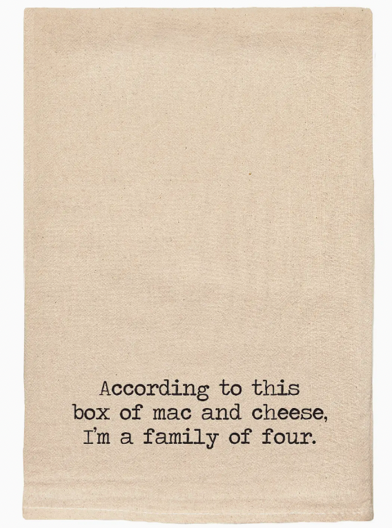 Mac & Cheese Tea Towel